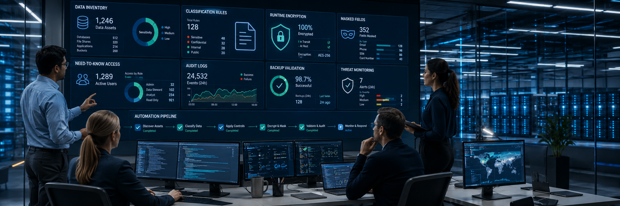 Automating the Implementation of Data Security Best Practices