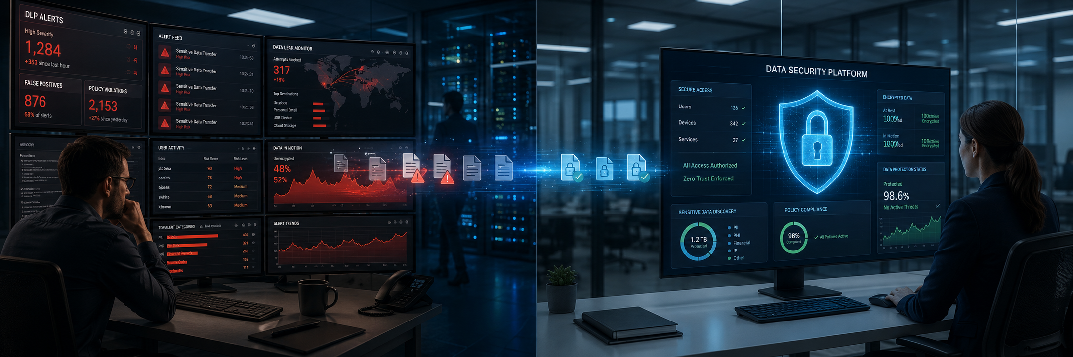 Data Loss Prevention vs. Data Security Platform